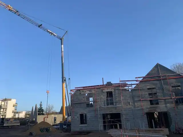 Réalisation construction, neuf, Vermeulen Maçonnerie, maçonnerie à Les Alleuds-Brissac-Quince