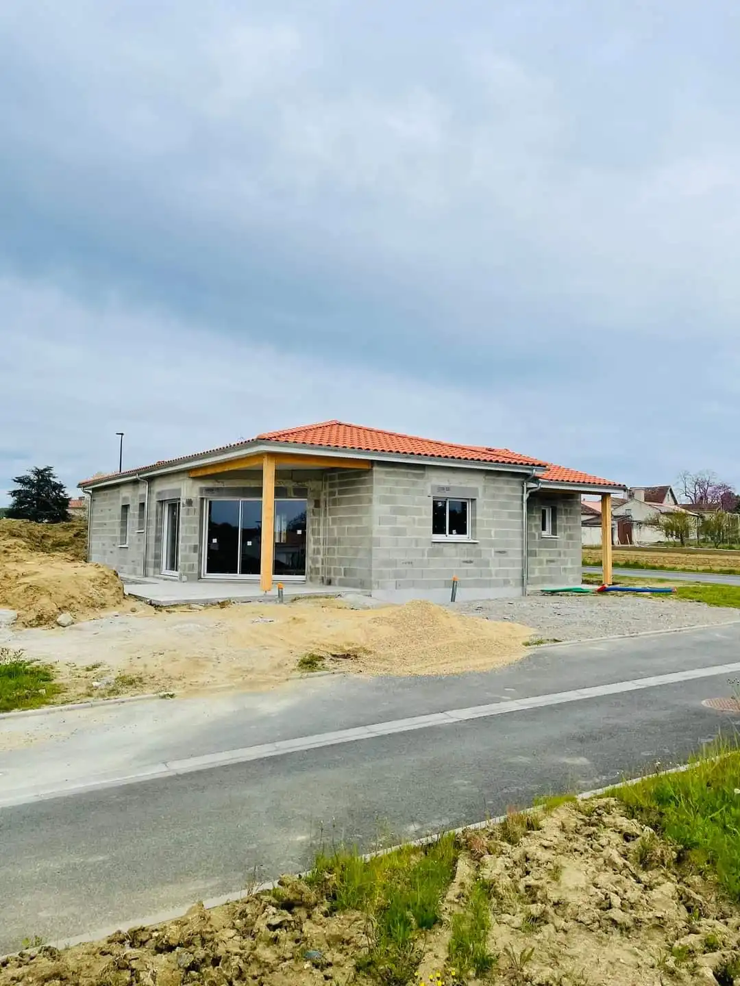 Réalisation construction, neuf, Vermeulen Maçonnerie, maçonnerie à Les Alleuds-Brissac-Quince